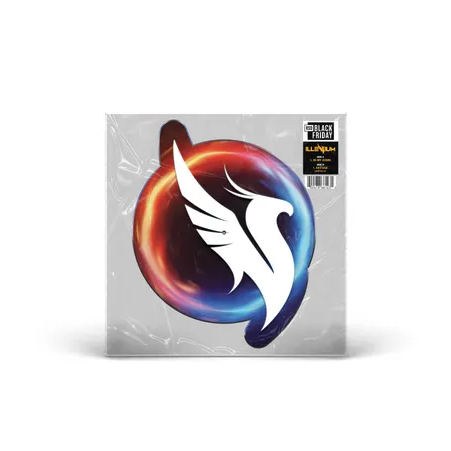 product mockup of Illenium
"In My Arms/Refuge" shaped 7" picture disc RSD Black Friday 2025