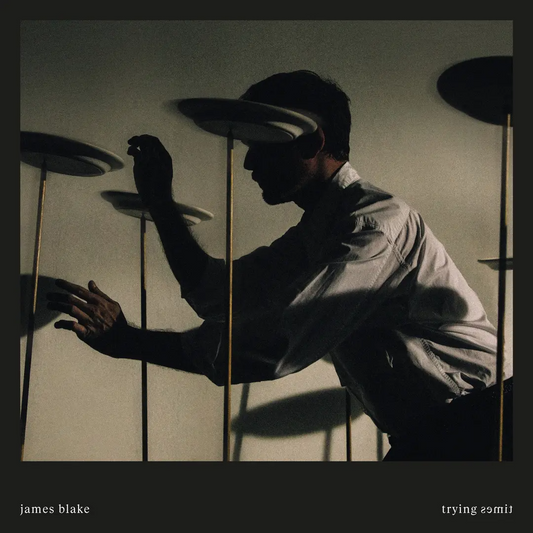 cover art for james blake - trying times