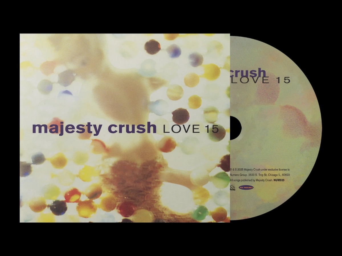 product mockup for majesty crush - love 15 [CD]