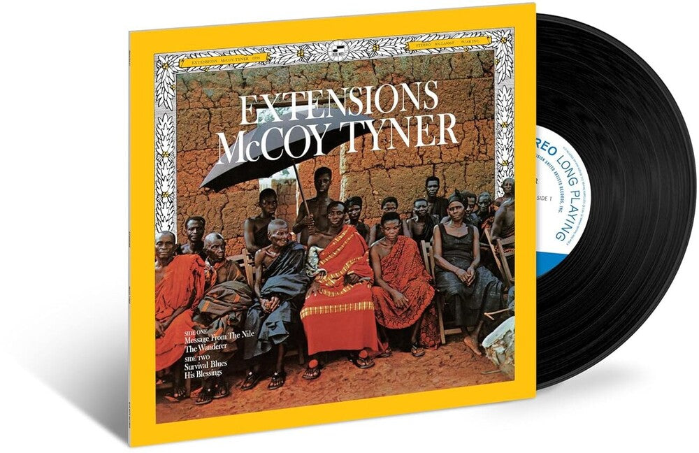 product mockup for McCoy Tyner - Extensions Blue Note Tone Poet LP