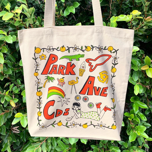 Park Ave CDs "FL" tote bag