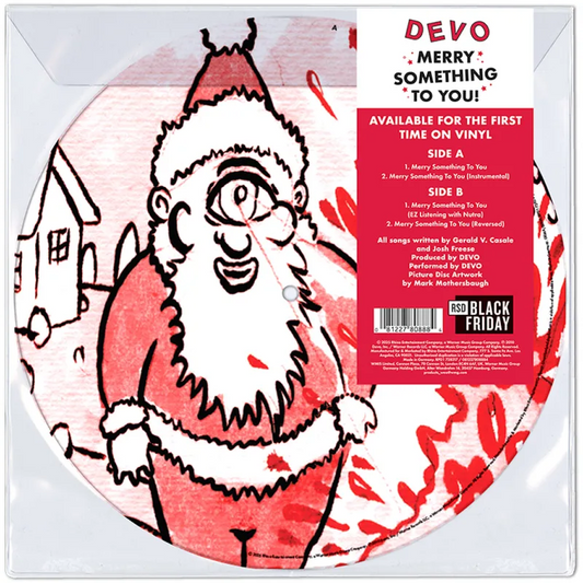product mockup of Devo - Merry Something To You [RSD Black Friday 2025]