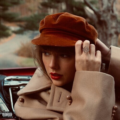cover art for taylor swift - red taylor's version