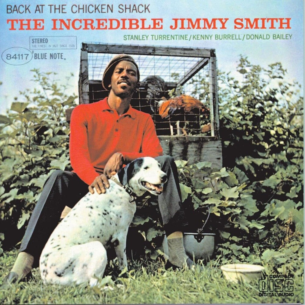cover art for The Incredible Jimmy Smith - Back At The Chicken Shack LP